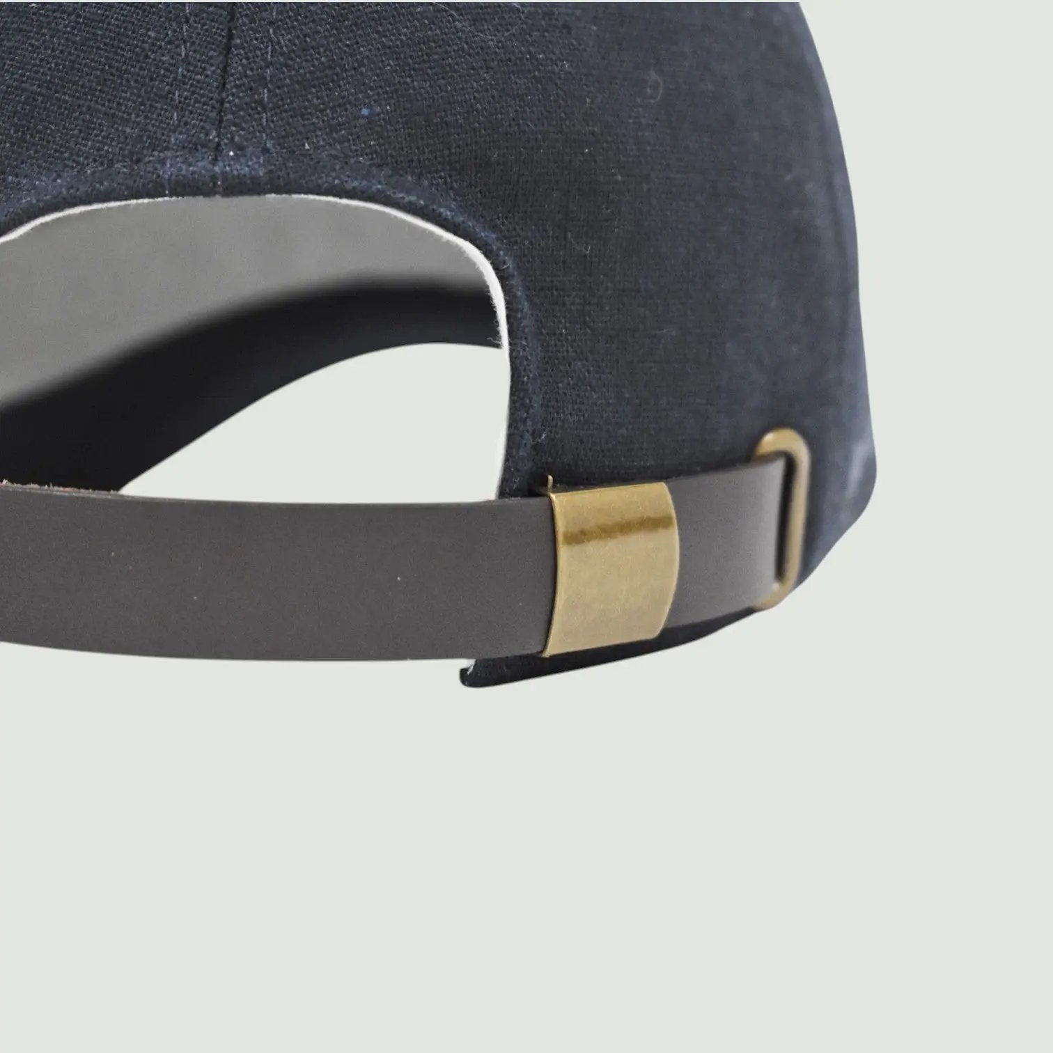 Casquette en lin Marine Lowery