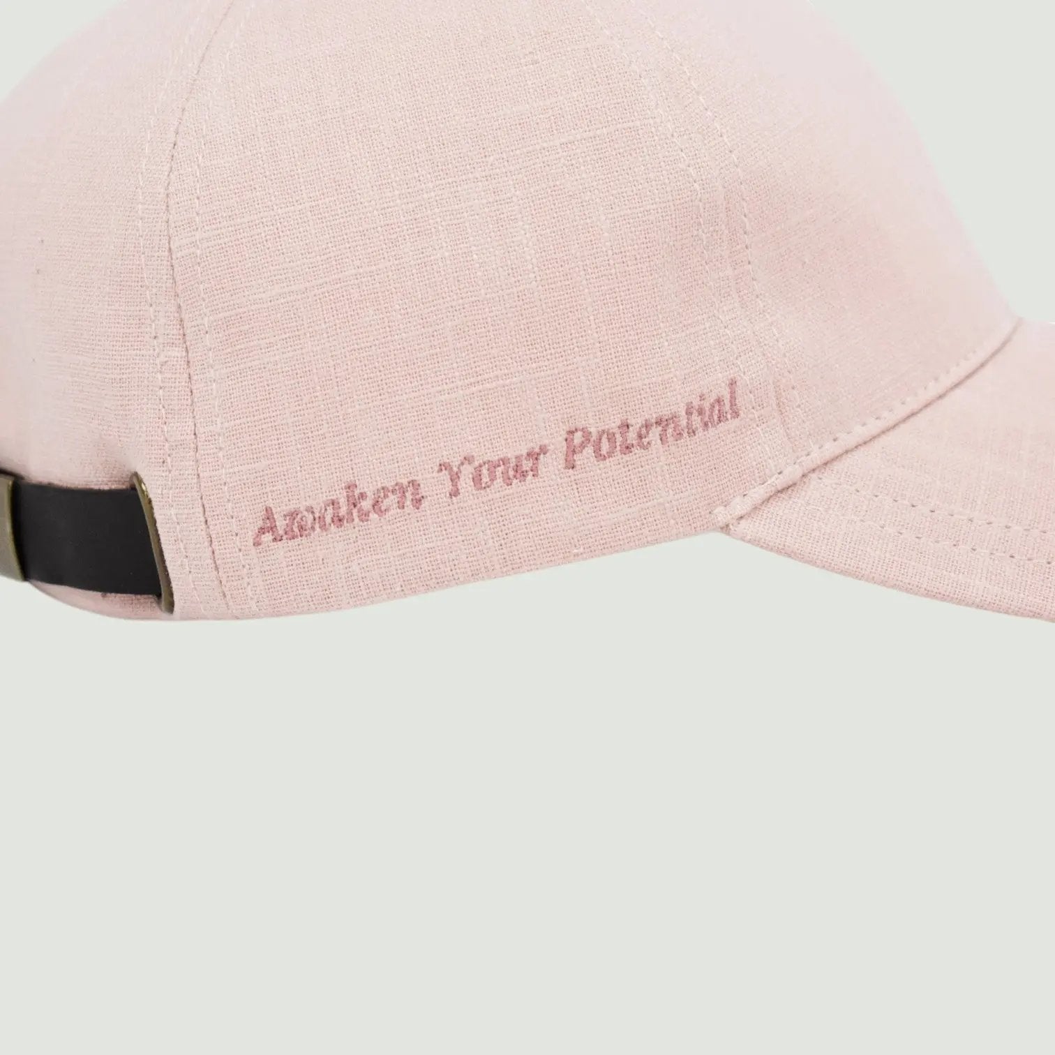 Casquette en lin Rose Lowery