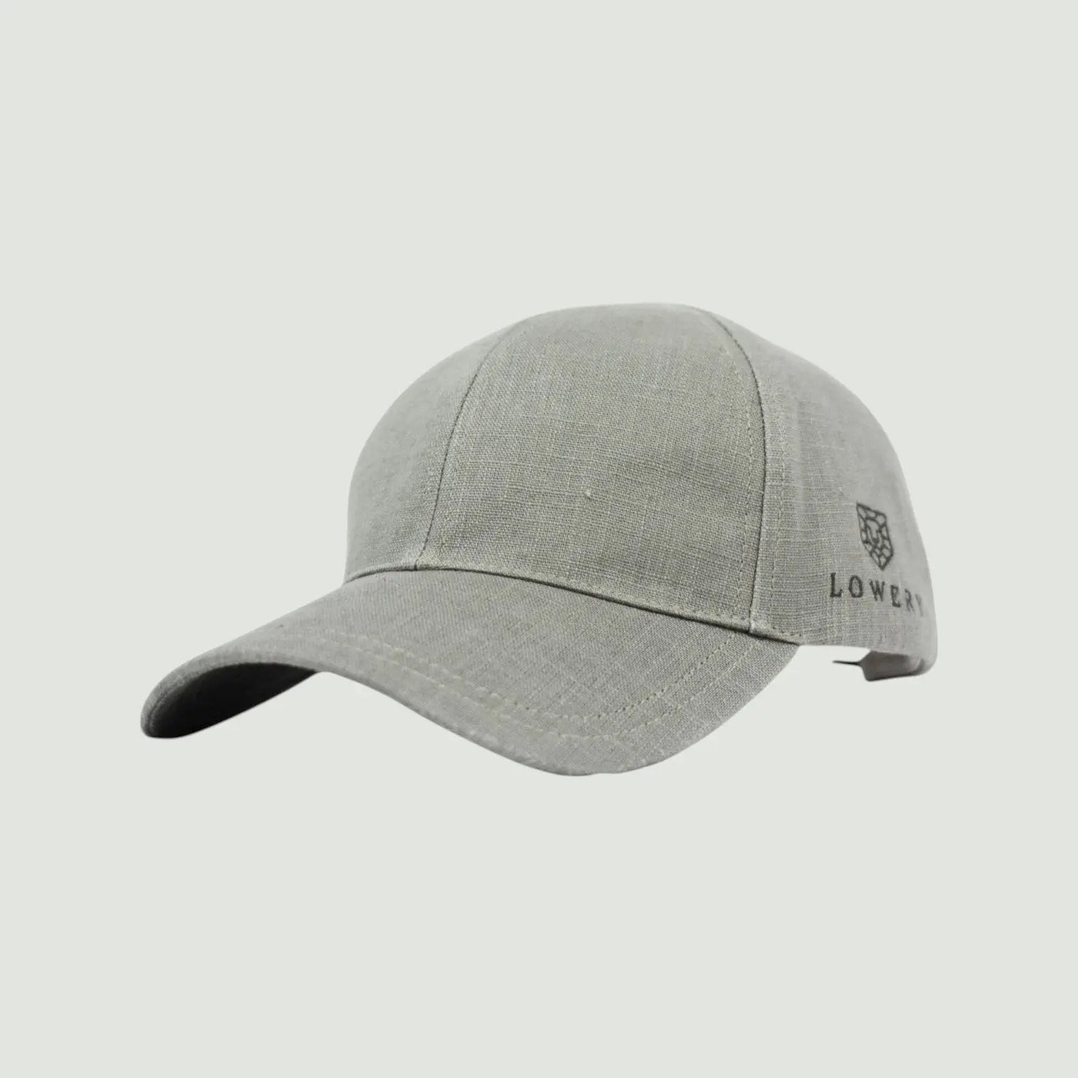 Casquette en lin Kaki Lowery