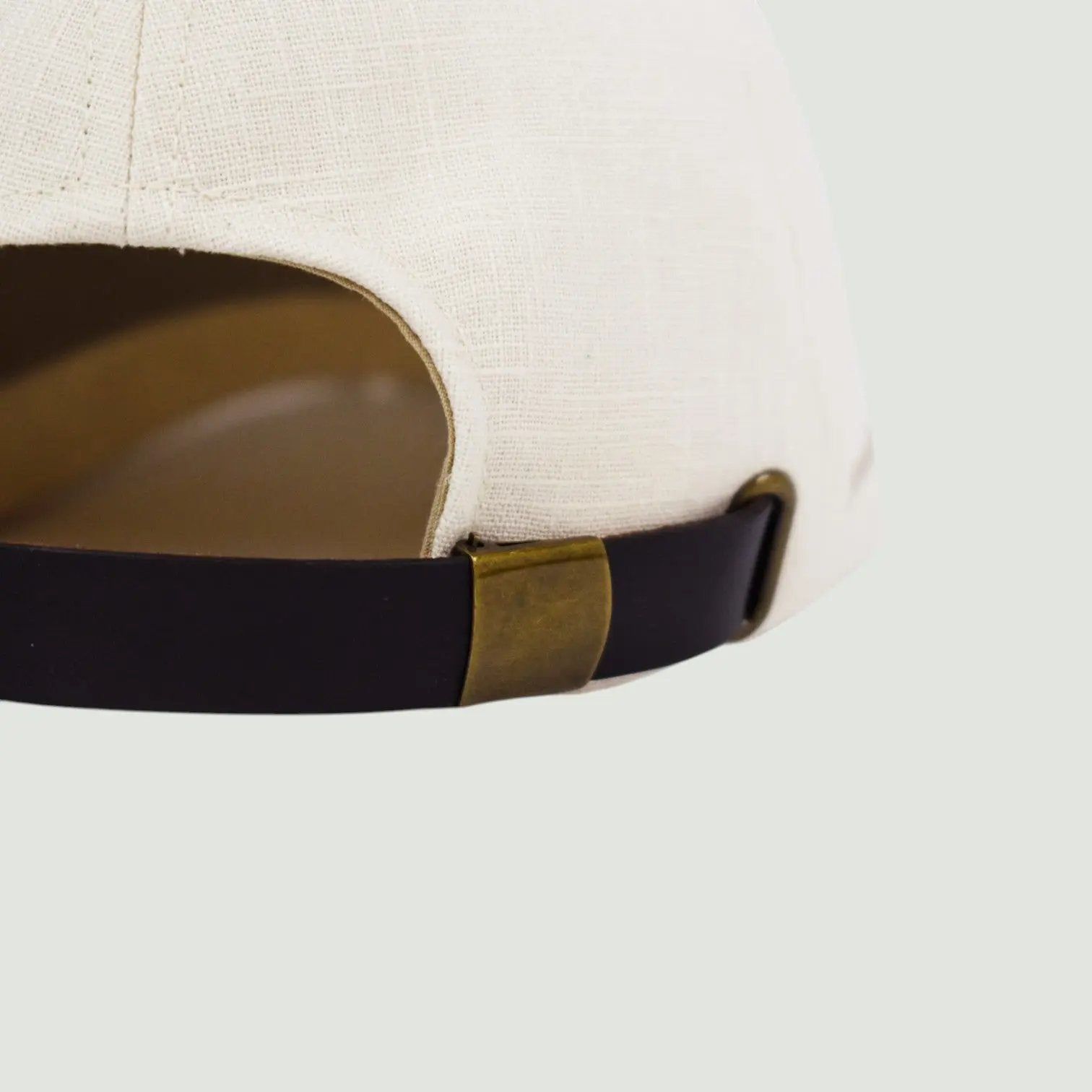 Casquette en lin Blanc Lowery