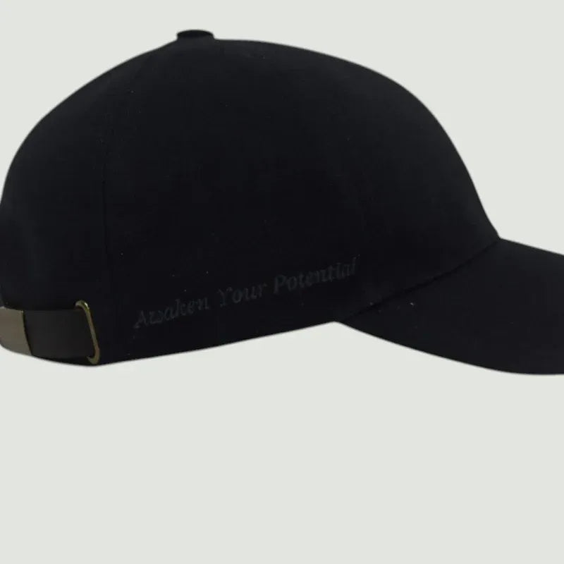 Casquette d'ancrage en lin Marine