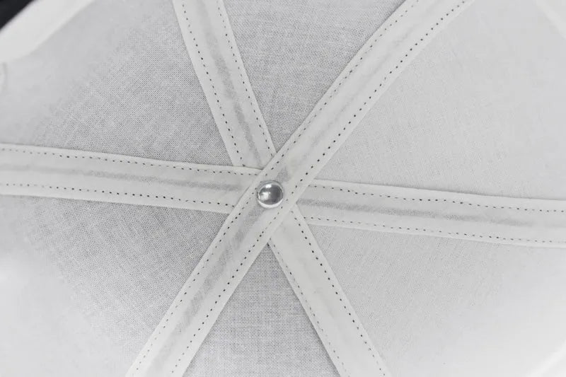 Casquette d'ancrage en lin Marine