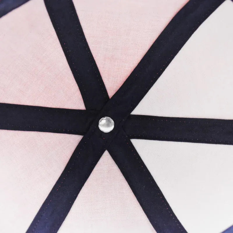 Casquette d'ancrage en lin Orange