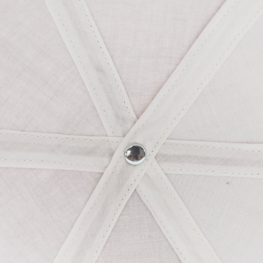 Casquette en lin Rose