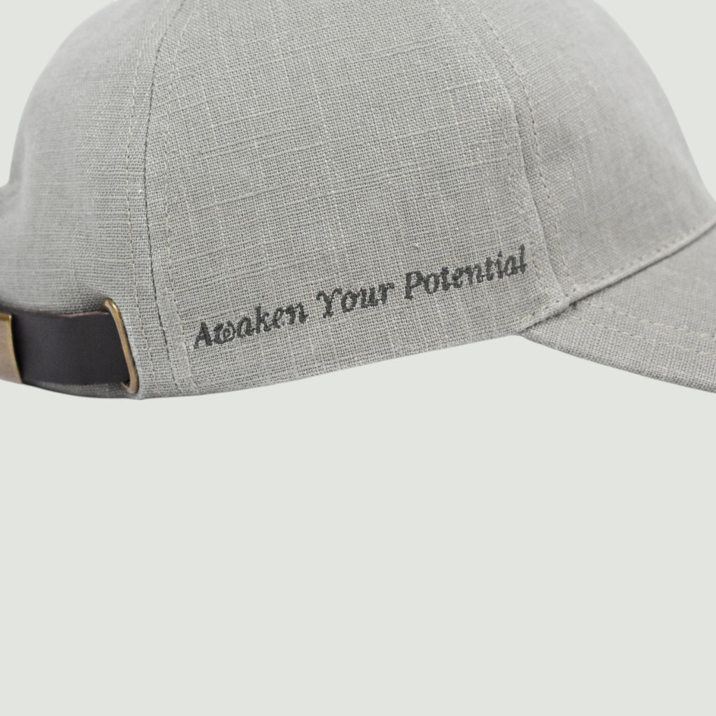 Casquette en lin Kaki