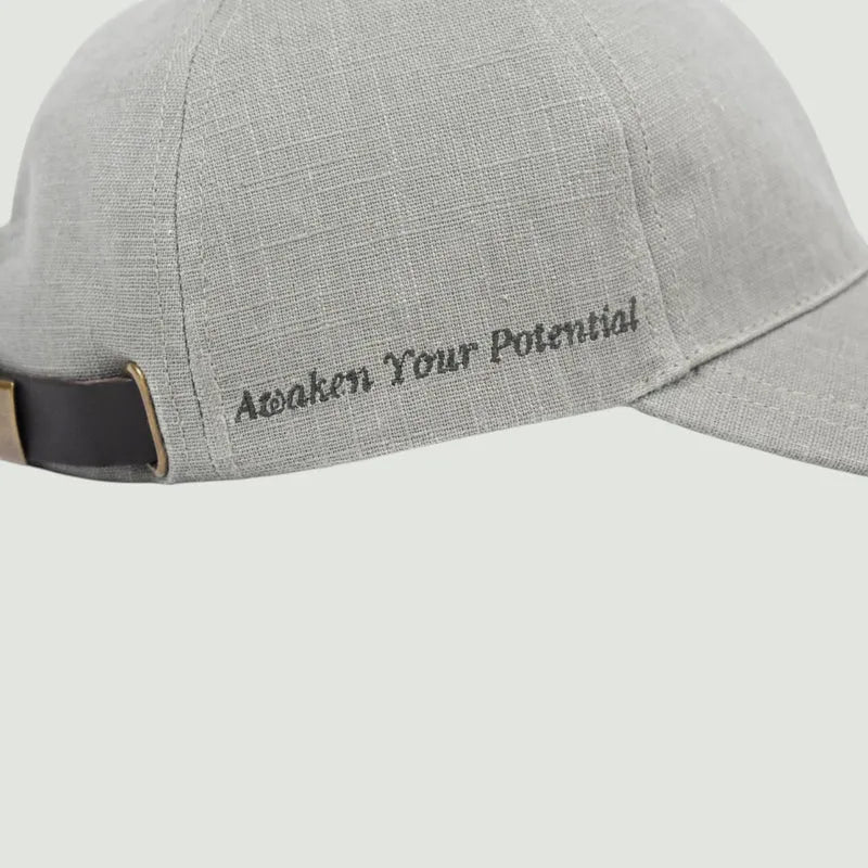 Casquette d'ancrage en lin Kaki