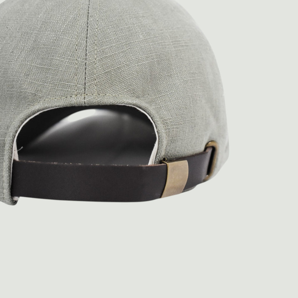 Casquette en lin Kaki